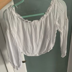 Tops - White off the shoulder top Tops - White off the shoulder top